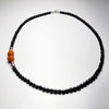 CONSTANCE BLACK TOURMALINE NECKLACE