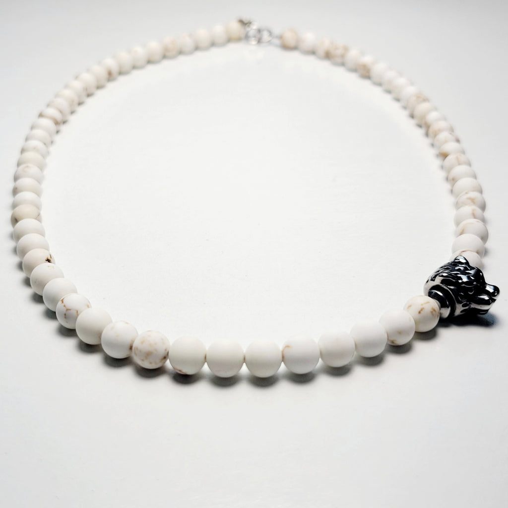 LUNA WHITE TURQUOISE NECKLACE
