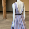 MAUDE GATHERED BALL STYLE GOWN LAVENDER SHIMMER