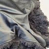 ME + YOU THROW BLANKET - DARK GRAPHITE