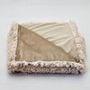ME + YOU THROW BLANKET - CREAM