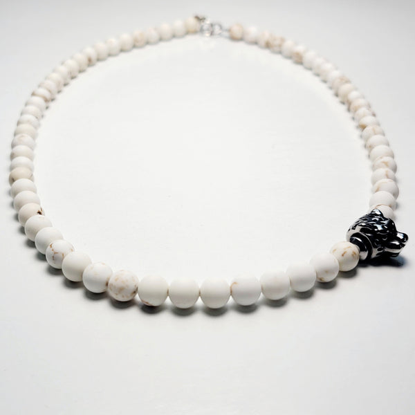 LUNA WHITE TURQUOISE NECKLACE