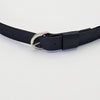 ALOÏSE HALF OVAL BUCKLE LEATHER BELT