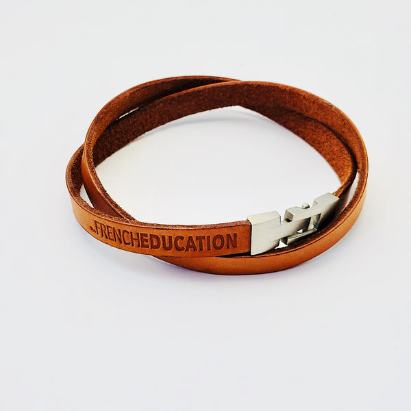 AMAL WRAP AROUND LEATHER BRACELET