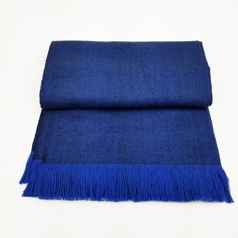 Jackson Indigo Flannel Scarf