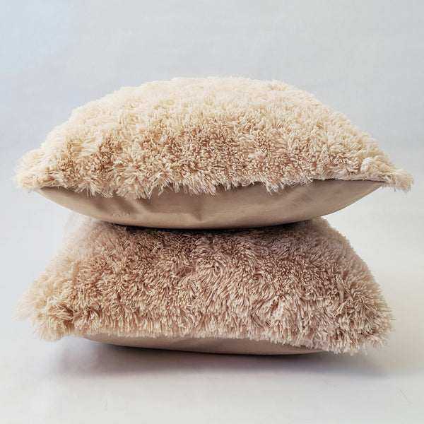 ME + YOU THROW PILLOW CREAM