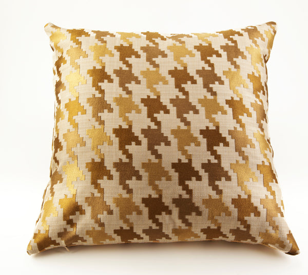 Solis Houndstooth Throw Pillow